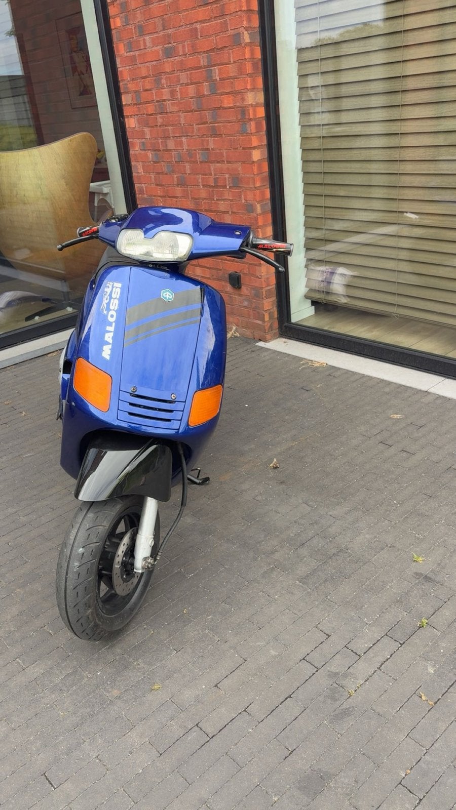 Piaggio Zip fastrider  Scooter - Blauw te ruil, Fietsen en Brommers, Ophalen, Gebruikt, Overige typen, Piaggio
