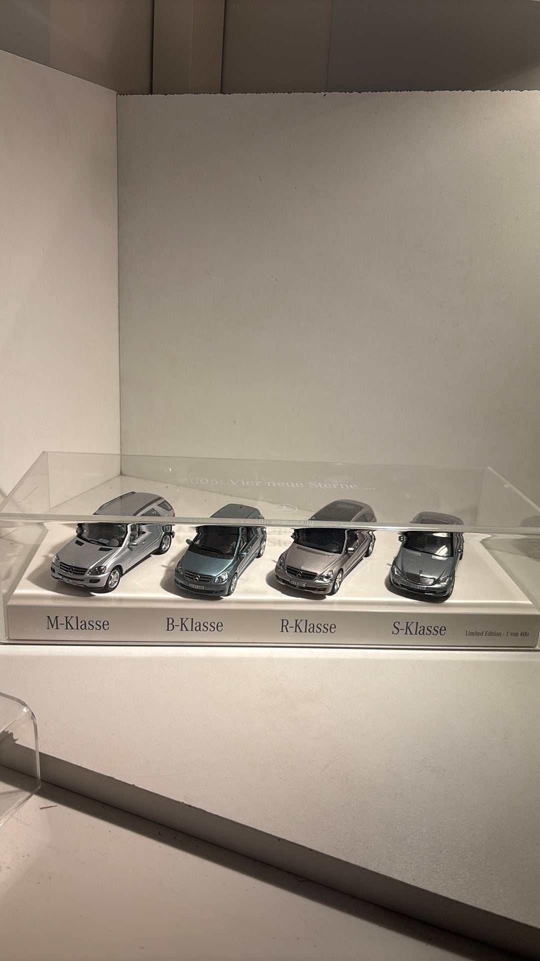 Presseset mercedes-benz vier neus starne 2005 minichamps, Hobby en Vrije tijd, Auto, Ophalen of Verzenden, MiniChamps, A