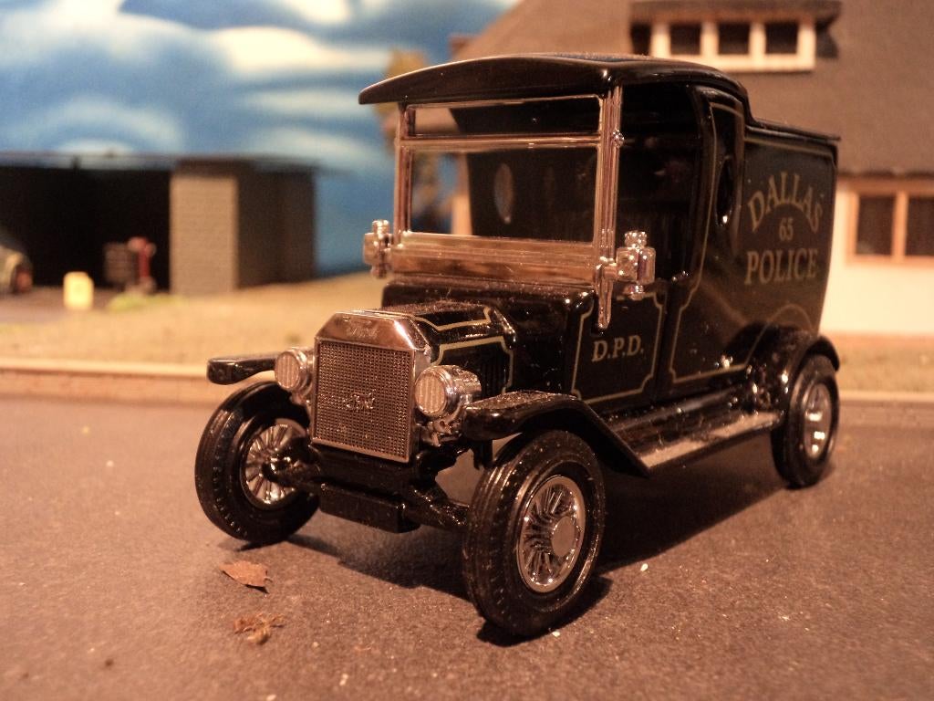 1912 Ford Model T Dallas Police Paddy Wagon Matchbox Dinky, Ophalen of Verzenden, Nieuw, Auto