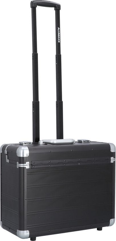 Alumaxx Pilotenkoffer, Sieraden, Tassen en Uiterlijk, Tassen | Reistassen en Weekendtassen, 40 tot 60 cm, Zwart, Minder dan 35 cm