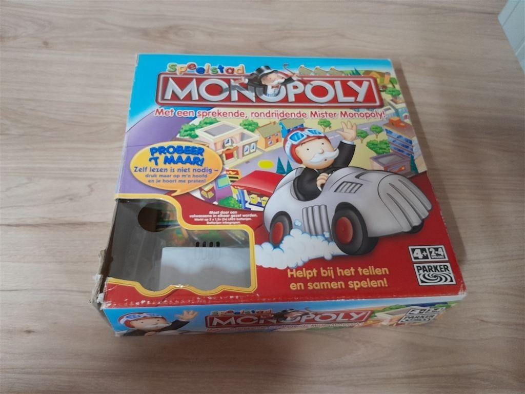monopoly speelstad - s3016, Hobby en Vrije tijd, Gezelschapsspellen | Bordspellen, Verzenden, Zo goed als nieuw