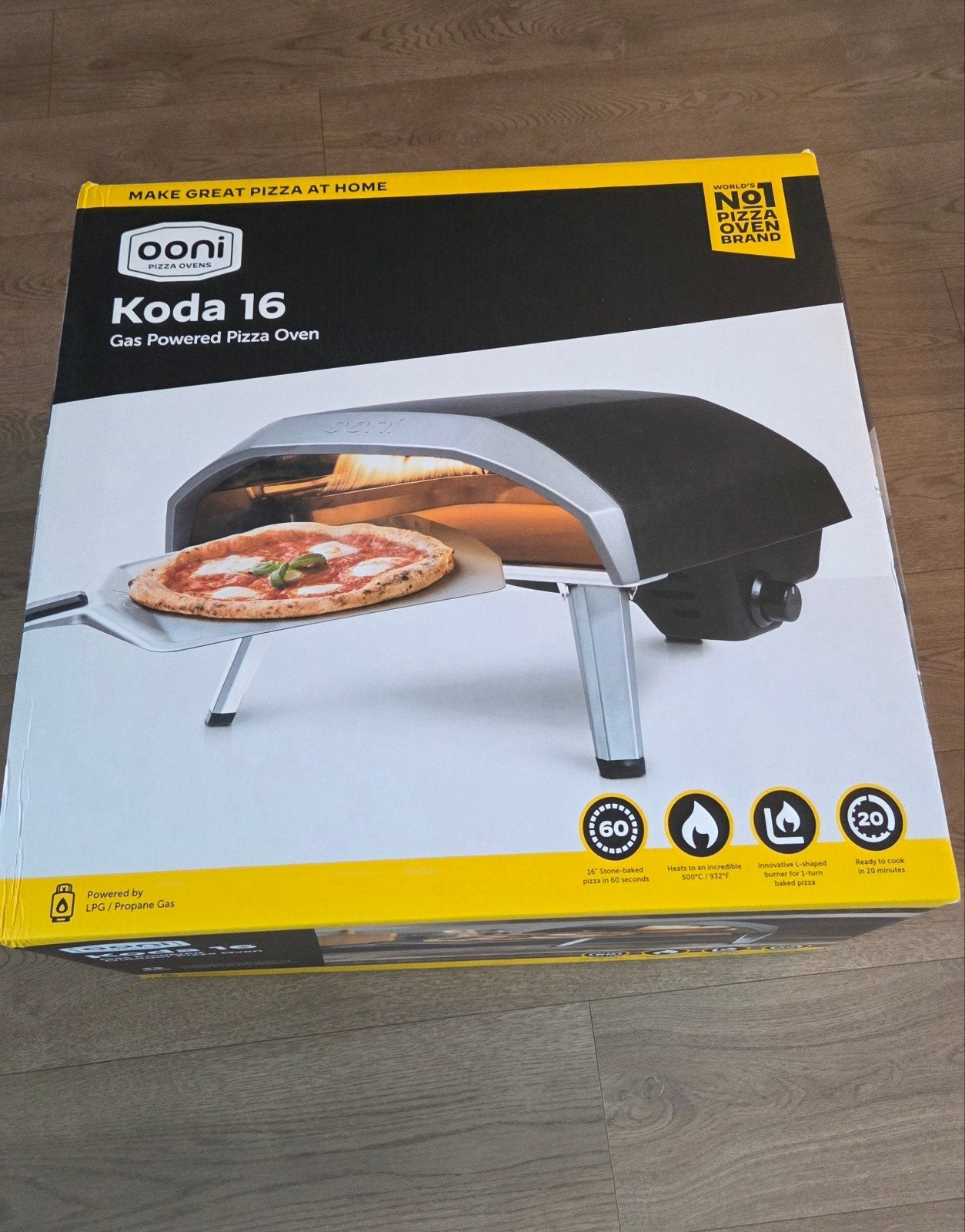 Ooni Koda 16 - NIEUW - gas pizza oven, Tuin en Terras, Pizzaovens, Ophalen, Nieuw