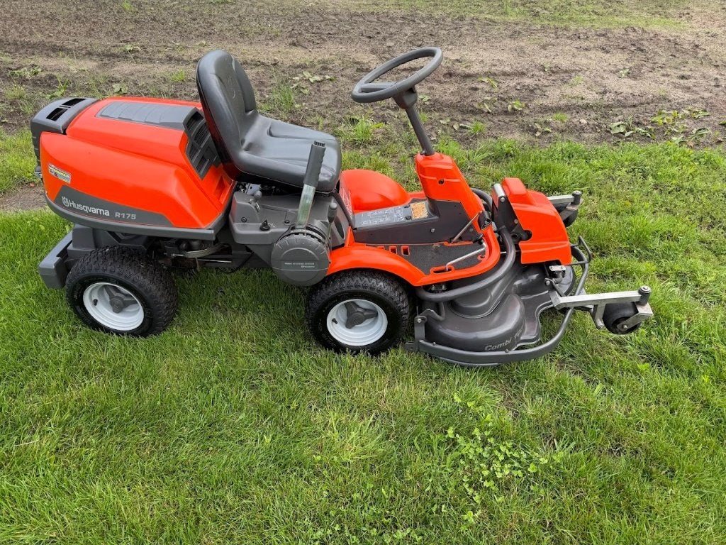 husqvarna R175 frontmaaier  103 cm hydrostaat, Tuin en Terras, Zitmaaiers, Gebruikt, 90 tot 120 cm, Elektrische starter, Mulchfunctie