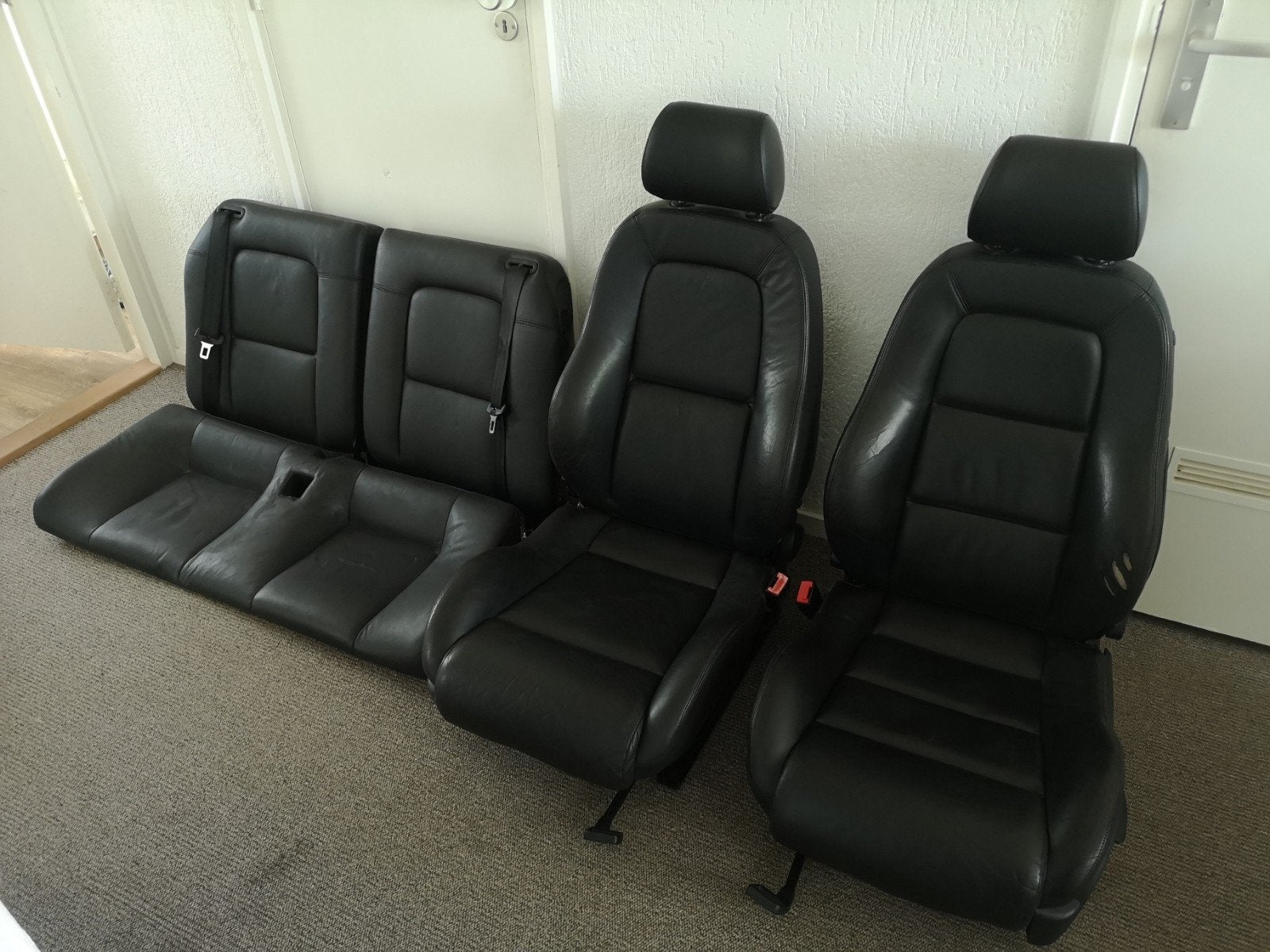 Audi TT 1.8 8N mk1 zwart lederen interieur, Ophalen of Verzenden, Audi