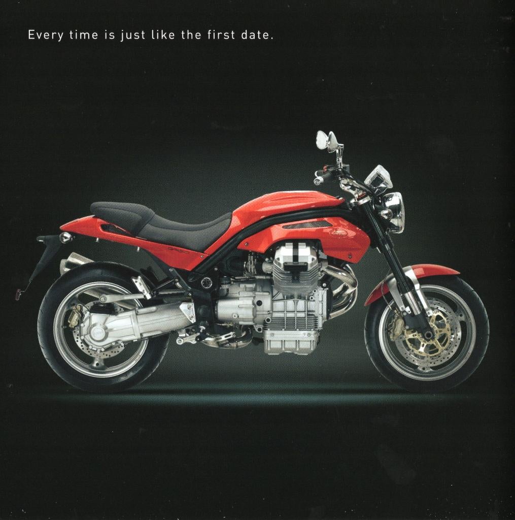 Moto Guzzi brochure, Motoren, Handleidingen en Instructieboekjes, Moto Guzzi, Verzenden