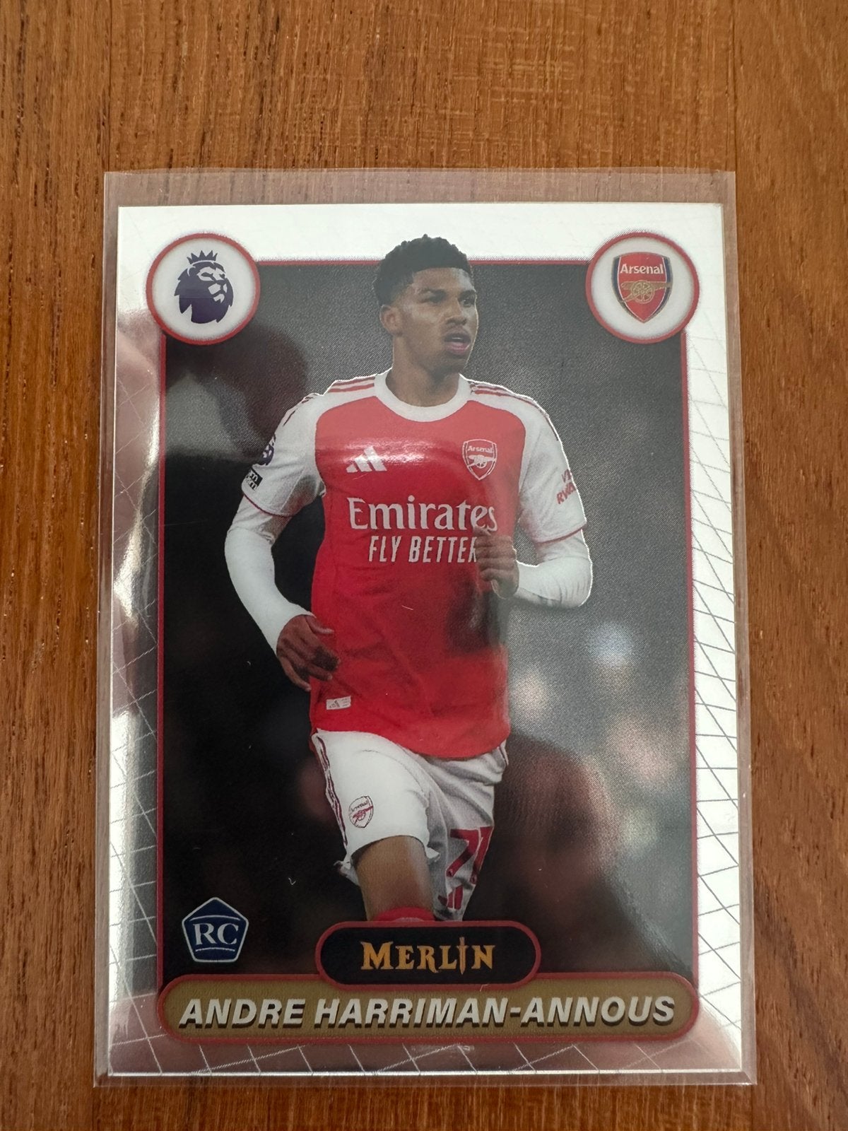 Topps Merlin 2026 Andre Harriman-Annous Rookie #18 Arsenal, Verzenden, Zo goed als nieuw