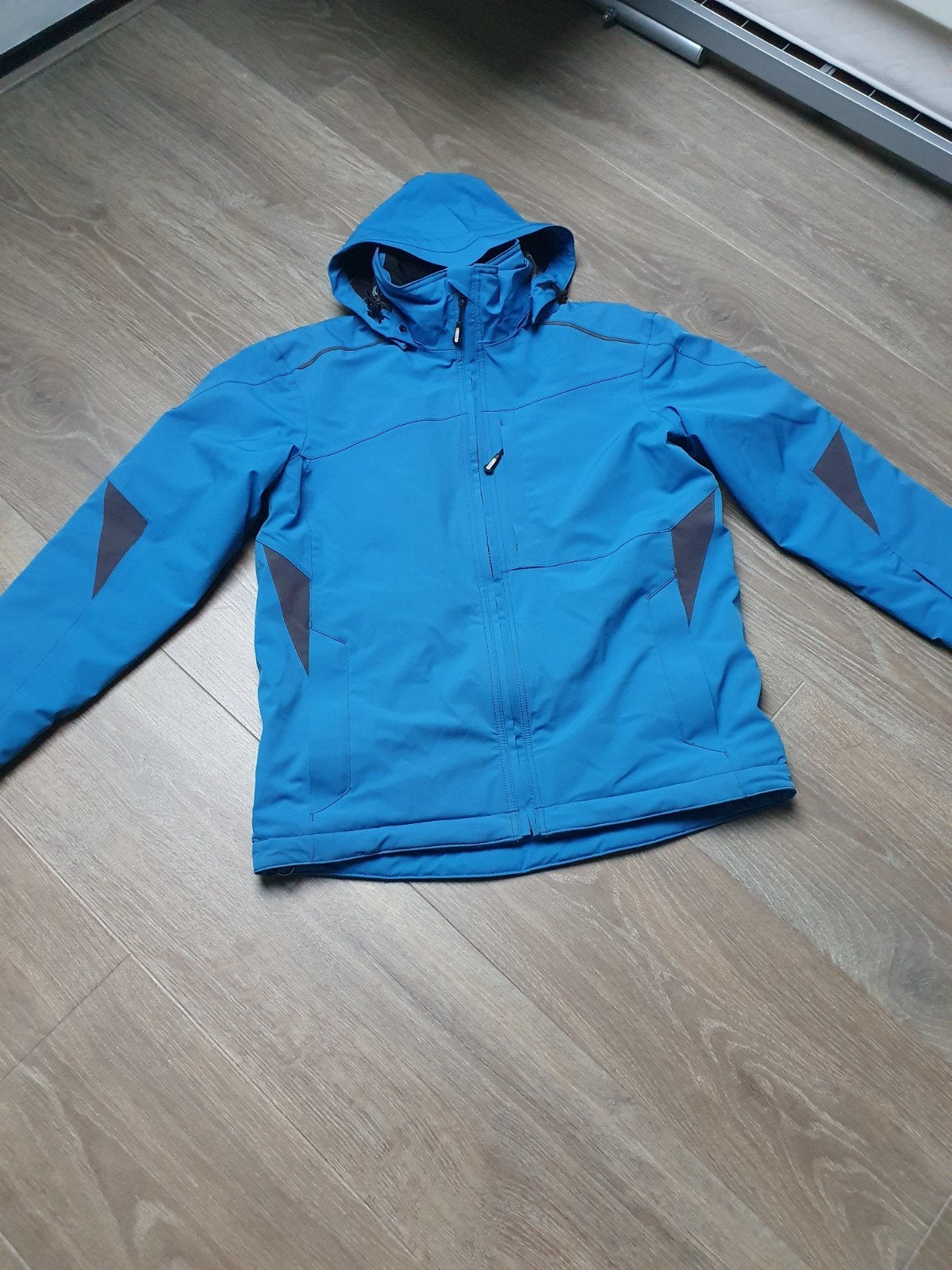 Dassy Nordix L stretch wind waterdicht  wintersport/werkjas, Maat 52/54 (L), Dassy, Blauw, Ophalen of Verzenden