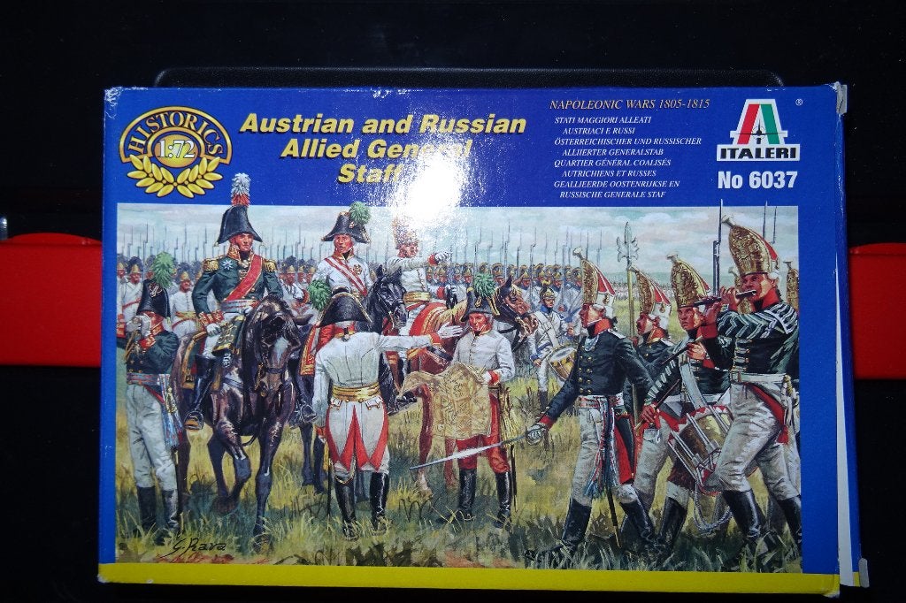 Austrian & Russian general allied staff 6037 set 1, Ophalen, Nieuw, 1:50 of kleiner, Figuur of Figuren