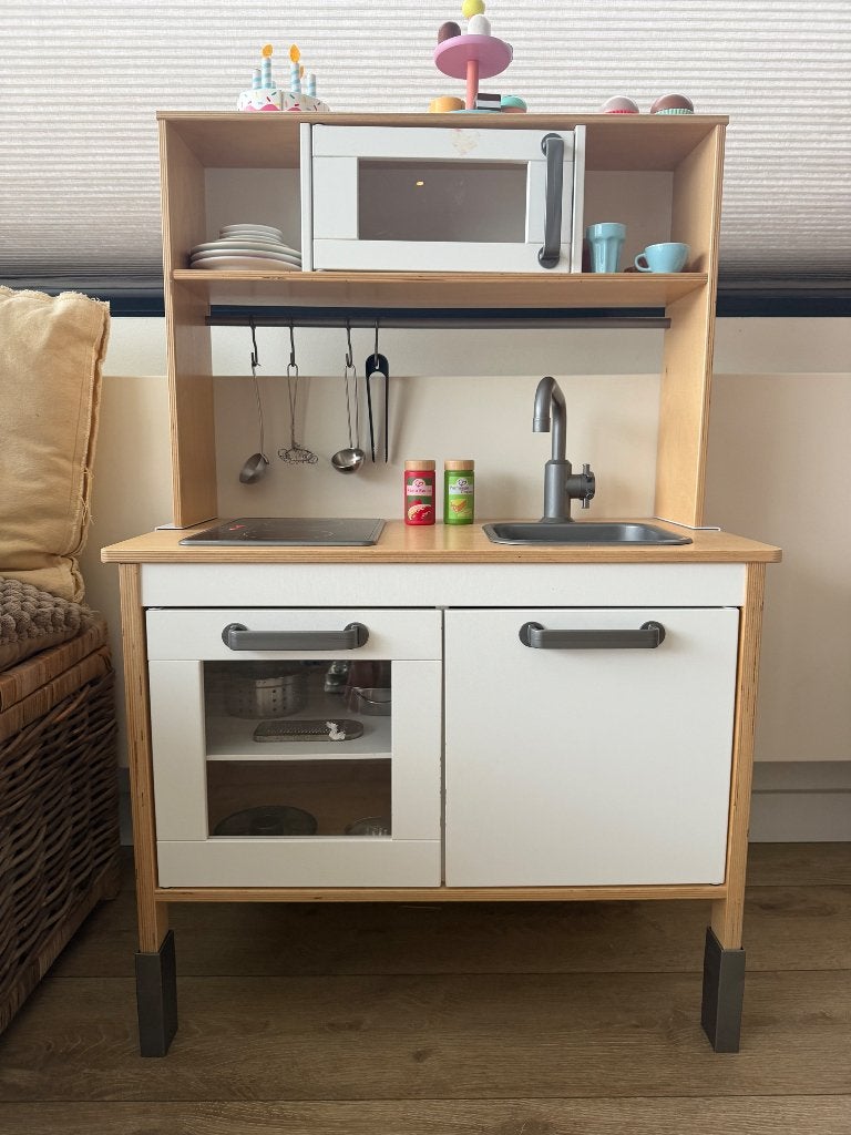 IKEA speelgoed keuken incl assesoires, Kinderen en Baby's, Speelgoed | Speelkeukens, Ophalen, Gebruikt, Hout, Speelkeuken