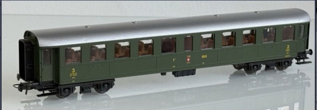 ROCO 44200 Stahlwagen SBB CCF, Gelijkstroom, Verzenden, Wagon, Zo goed als nieuw
