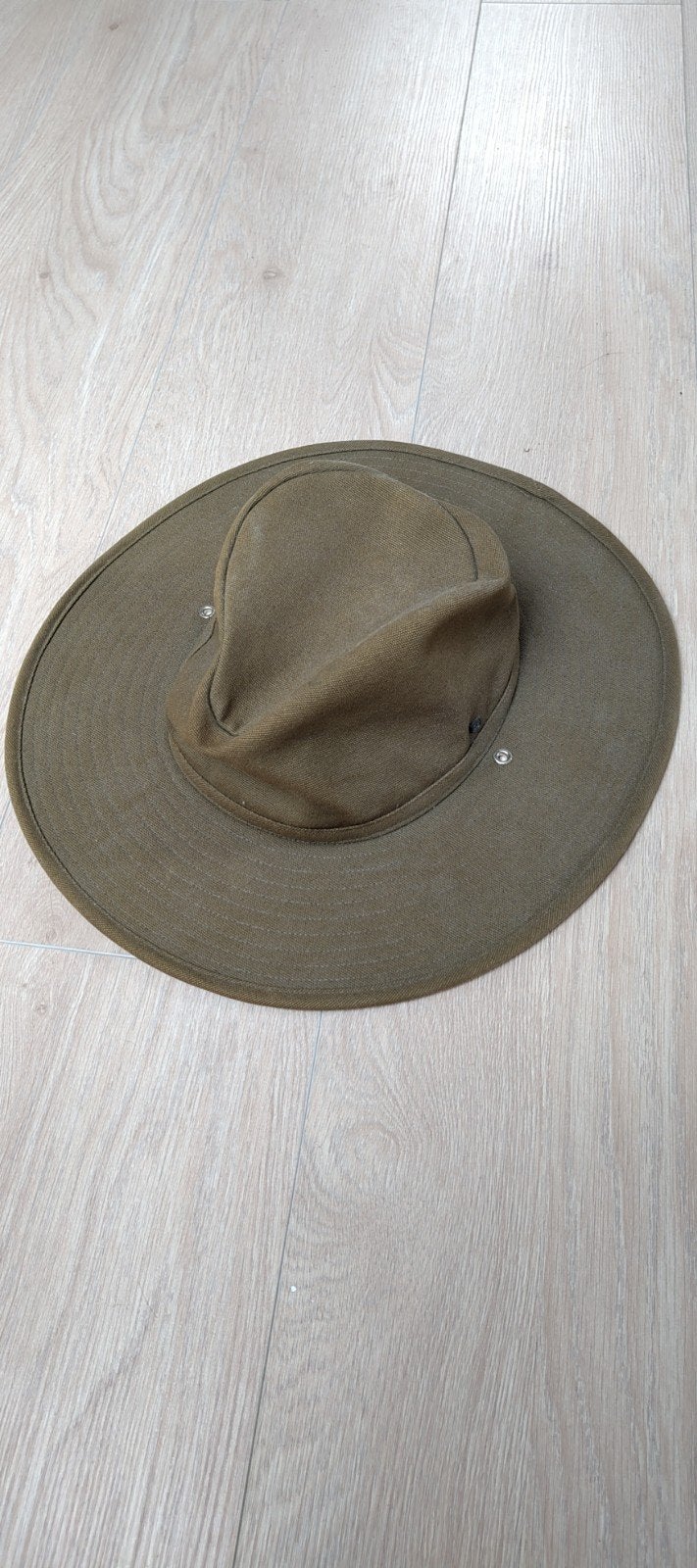 Brixton Hoed - Olijfgroen - Maat XL (62cm), 60 cm (XL, 7½ inch) of meer, Hoed, Zo goed als nieuw, Brixton
