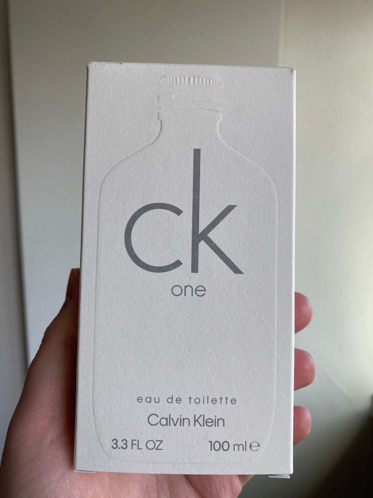 Calvin Klein CK One - EDT - 100ml, Ophalen of Verzenden, Zo goed als nieuw