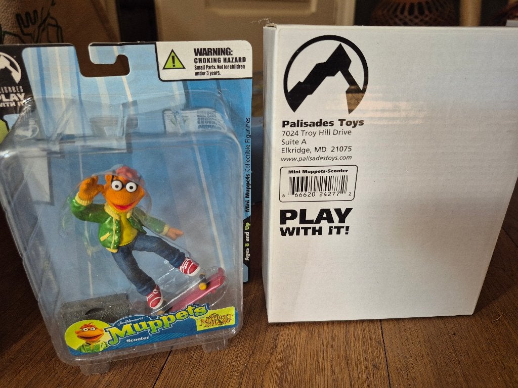 The Muppet Show Scooter Palisades Mini Figure Brand New, Ophalen of Verzenden, Nieuw