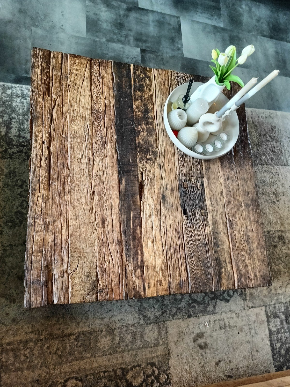 Robuuste salontafel, Ophalen, Rechthoekig, 100 tot 150 cm, 50 tot 100 cm