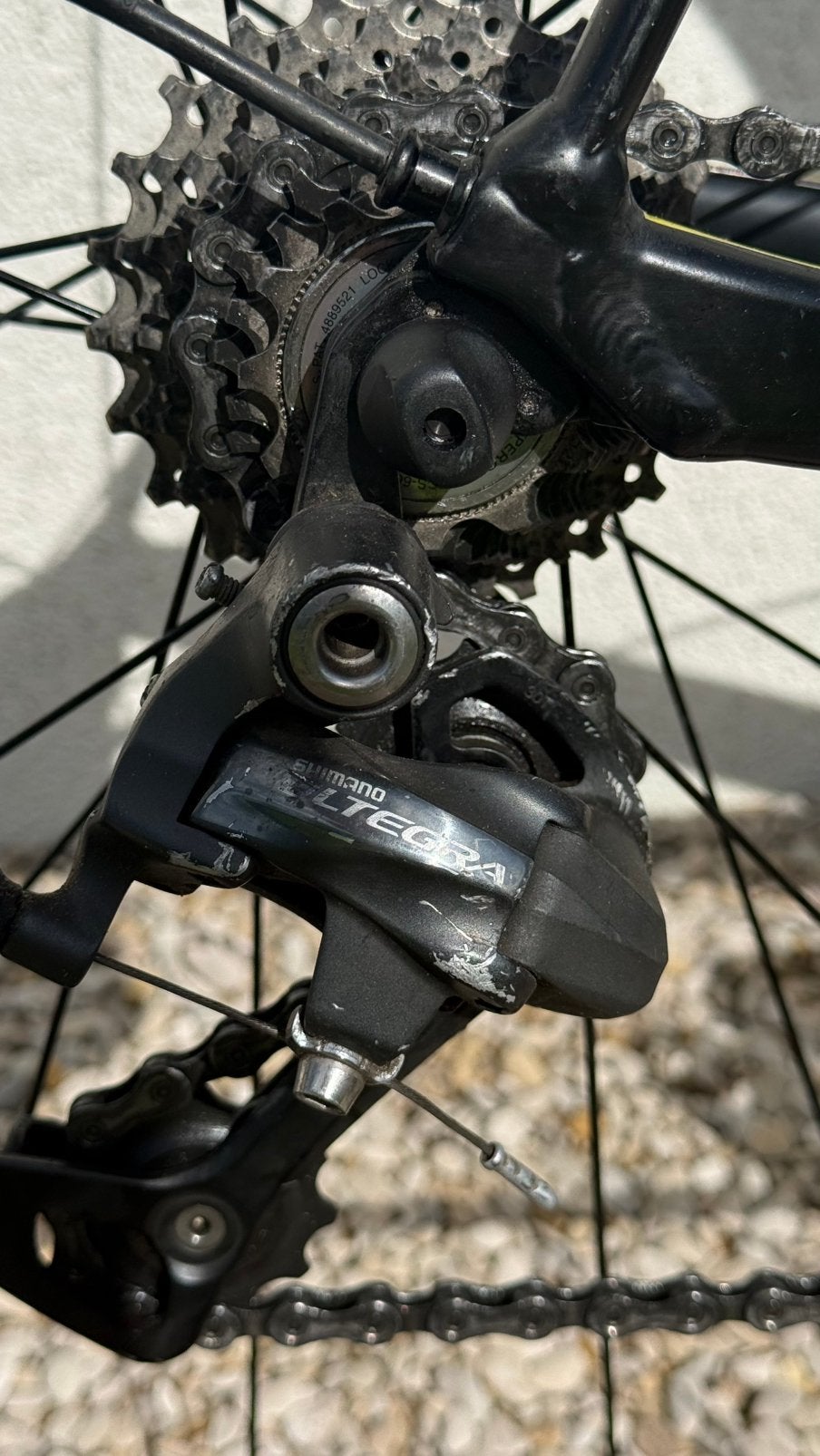 Racefiets. ultegra afgemonteerd, Fietsen en Brommers, Gebruikt, Aluminium, 57 tot 61 cm, Meer dan 20 versnellingen
