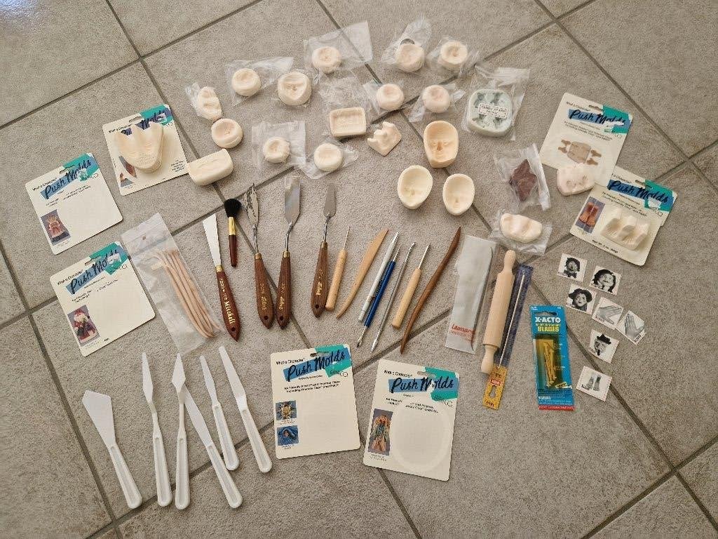 Mallen voor gibs poppen, Ophalen of Verzenden, Nieuw, Knutselmateriaal