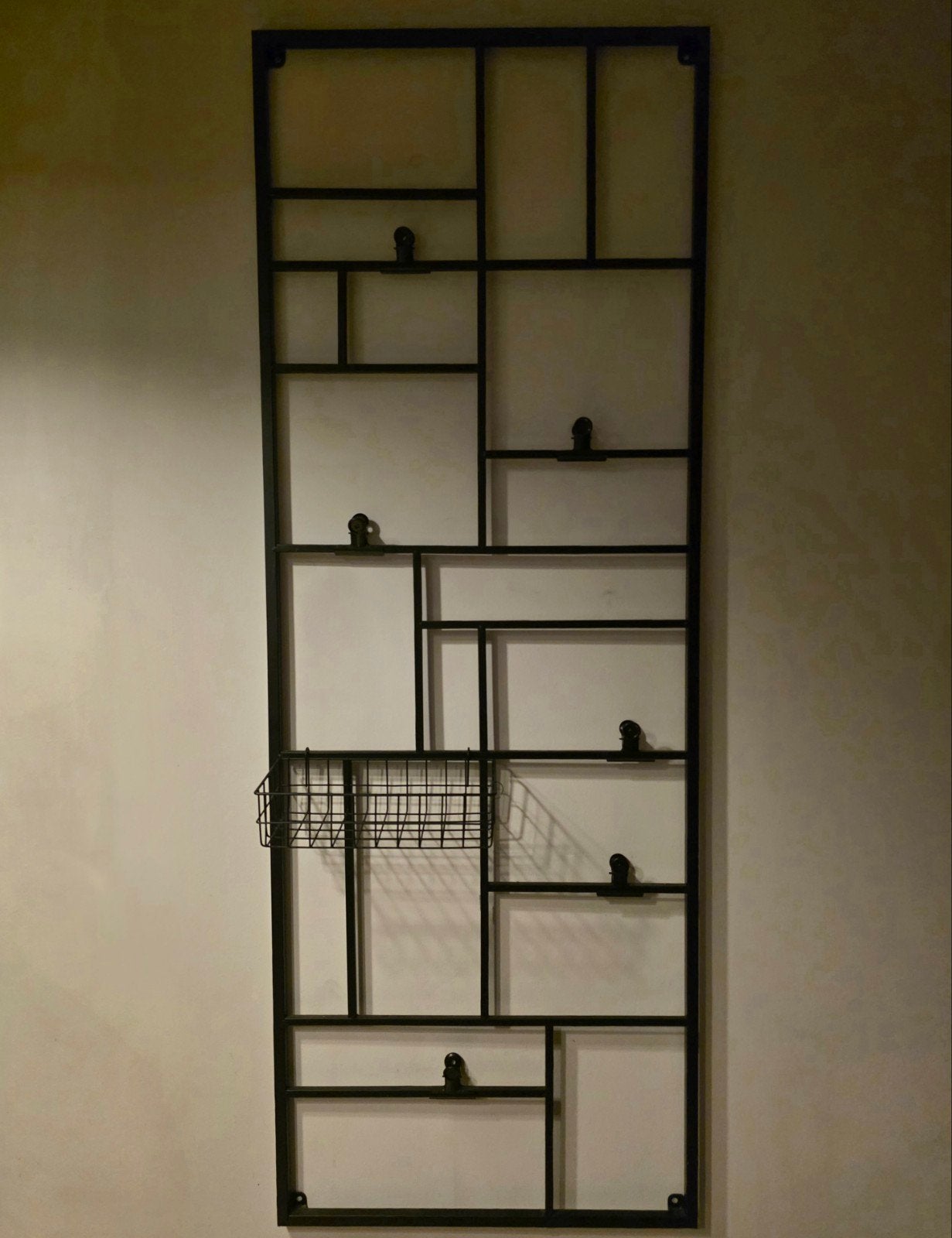 Zwart metalen rek voor foto's en decoratie, Ophalen