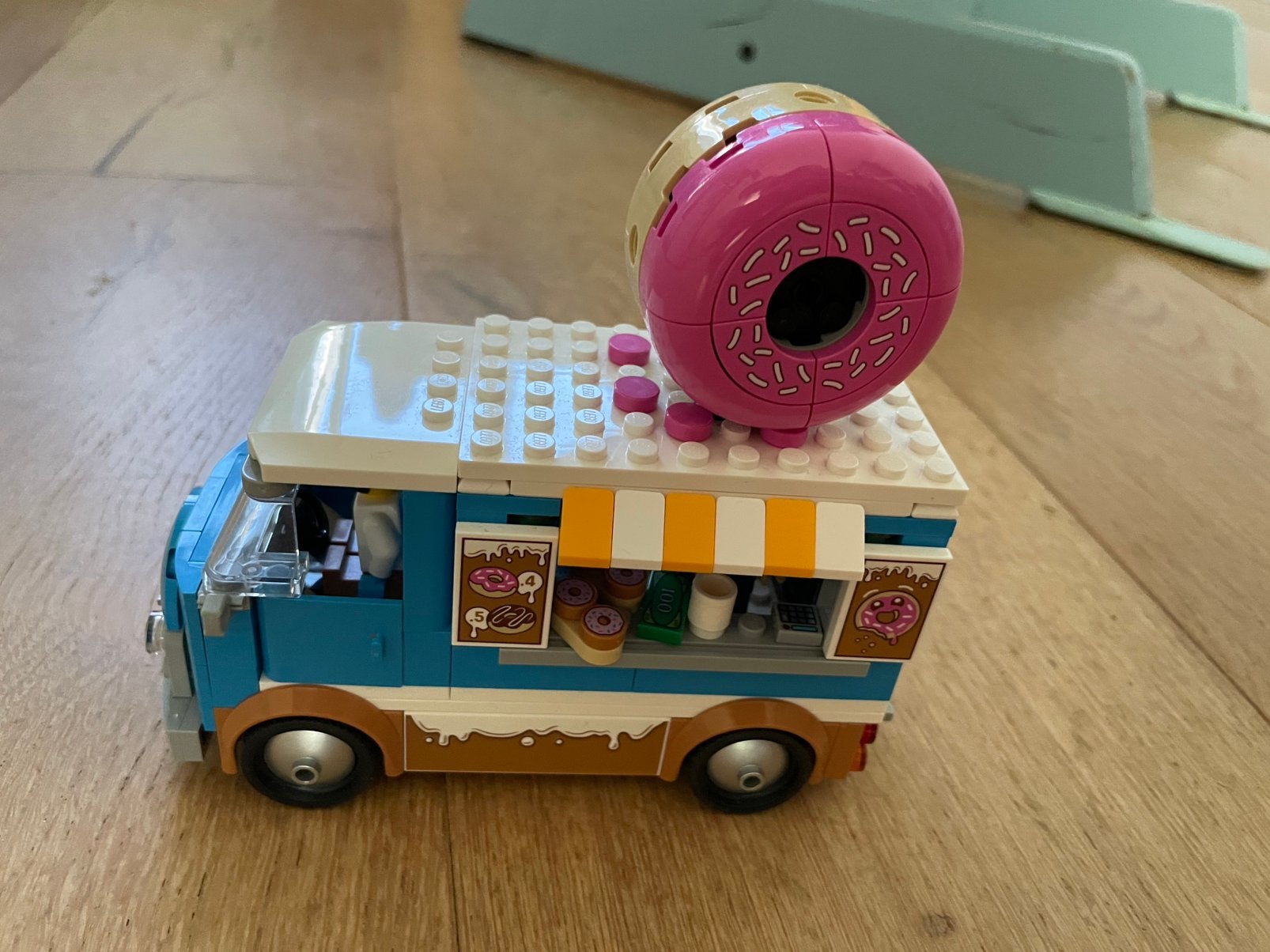 Lego city Donutwagen - 60452 - compleet, Ophalen, City, Lego, Compleet