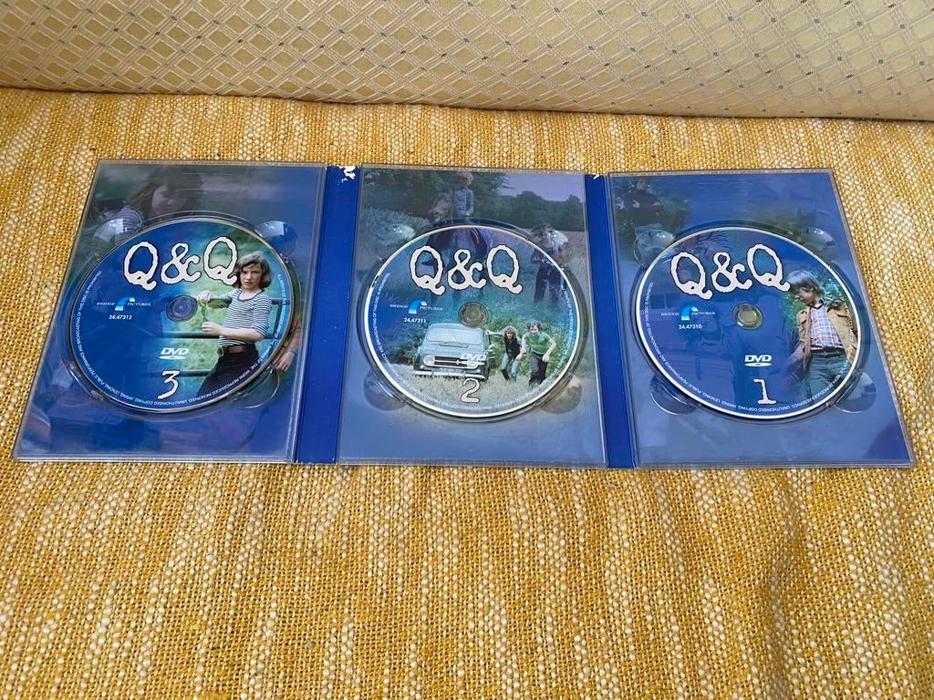Q&Q - legendarische jeugdserie uit de jaren ‘70, Cd's en Dvd's, Dvd's | Tv en Series, Alle leeftijden, Ophalen of Verzenden, Gebruikt