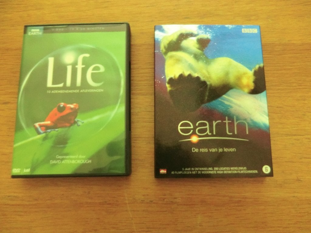 BBC Earth DVD Boxset: Life & Earth (Natuurdocumentaires), Ophalen, Alle leeftijden, Natuur, Nederlands