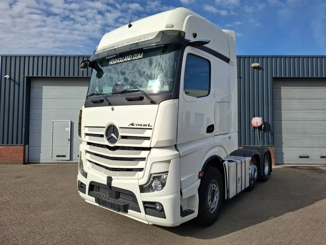 Mercedes-Benz Actros 2545 GIGASPACE 6X2 91325 (bj 2022), Auto's, Automaat, Euro 6, Wit, Mercedes-Benz