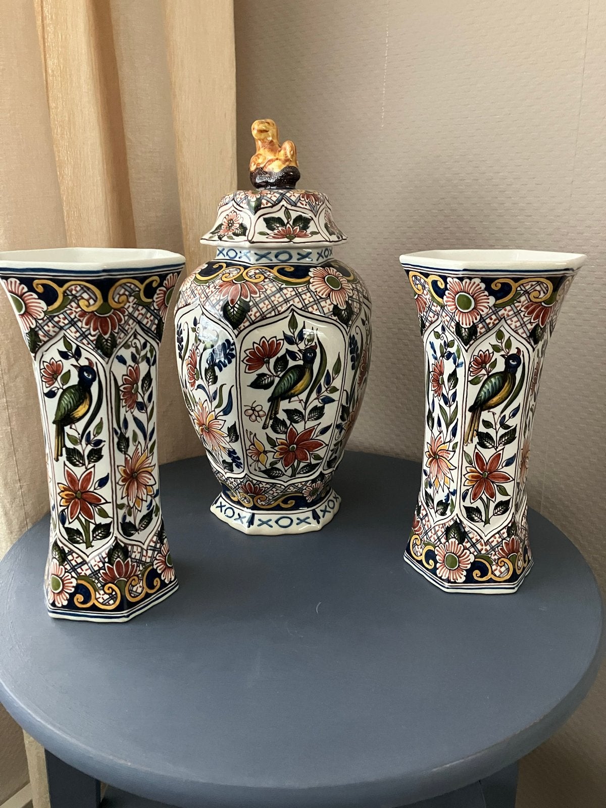 Makkumer Aardewerk Kaststel van Tichelaar., Antiek en Kunst, Ophalen of Verzenden