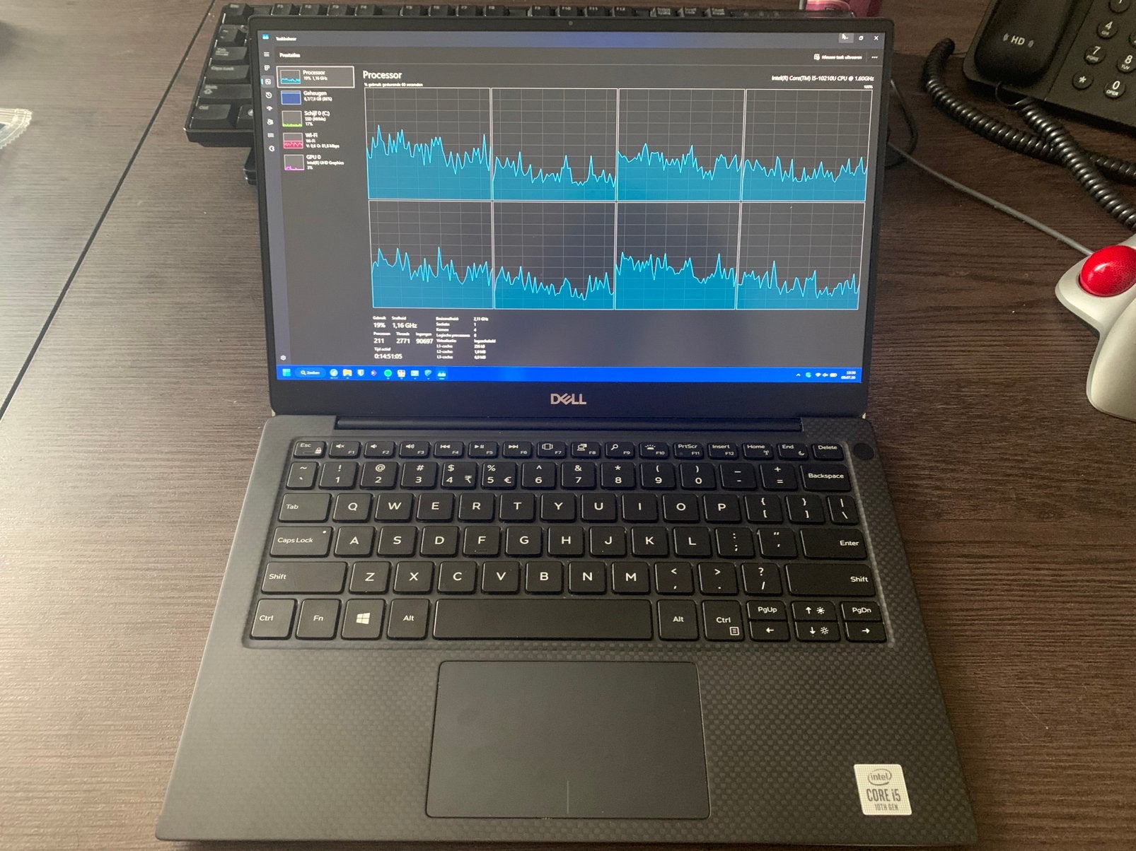 Dell XPS 13 - 7390, i5 10th Gen, 8GB, 256GB, Computers en Software, Windows Laptops, Zo goed als nieuw, 13 inch, SSD, 8 GB, Qwerty
