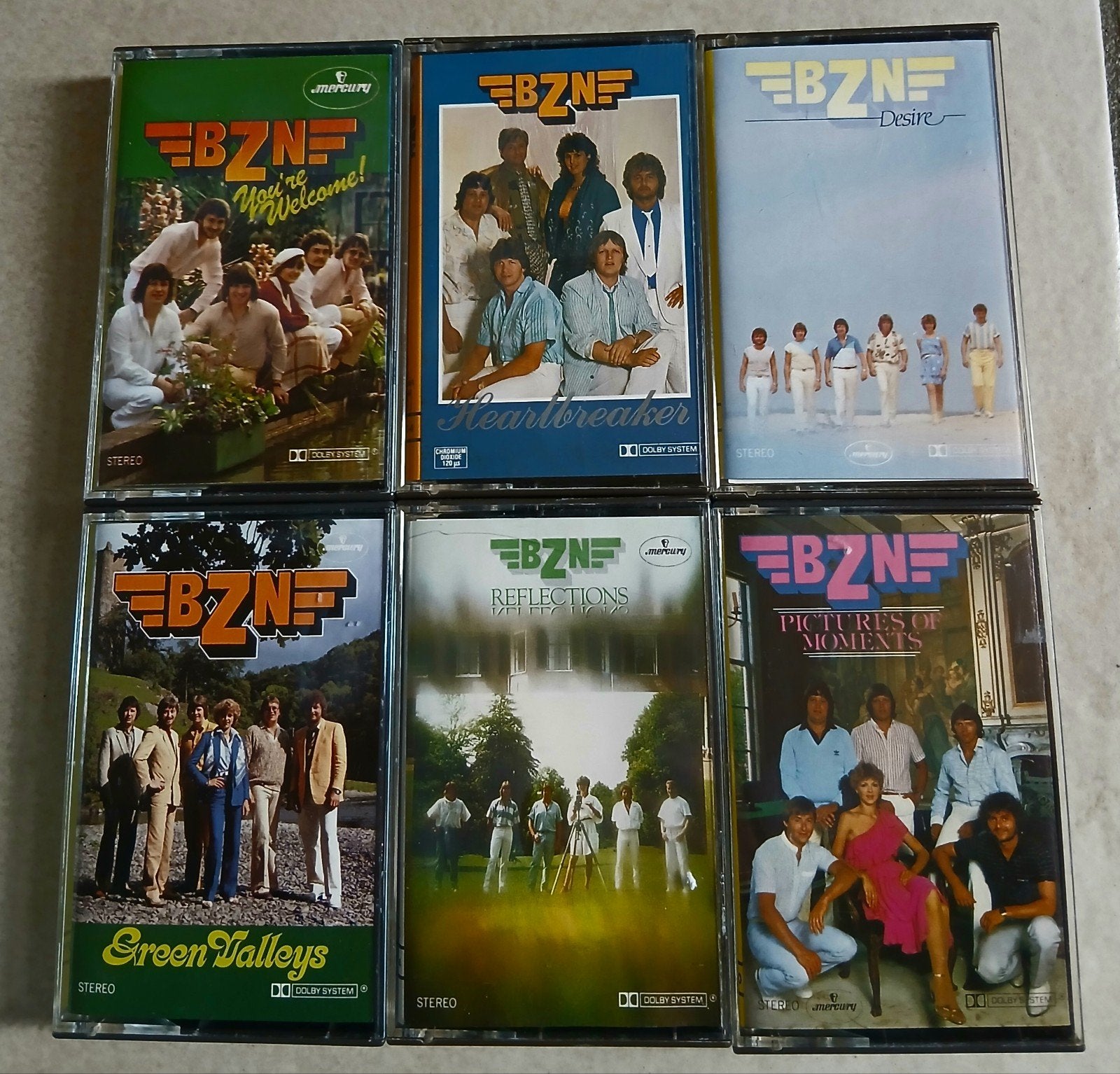 BZN Cassettebandjes 6 Stuks Z.G.A.N, 2 t/m 25 bandjes, Verzamelalbums, Ophalen of Verzenden, Zo goed als nieuw