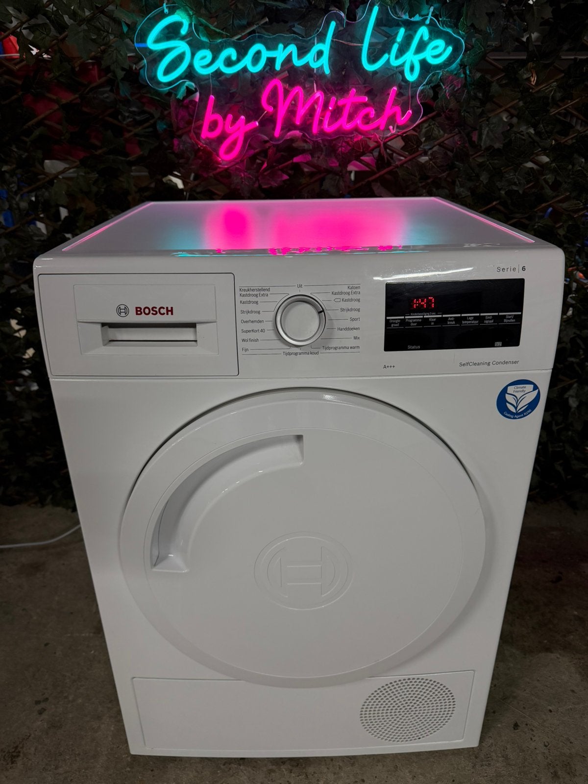 Bosch Serie 6 8kg Warmtepompdroger (Gratis Bezorgen)