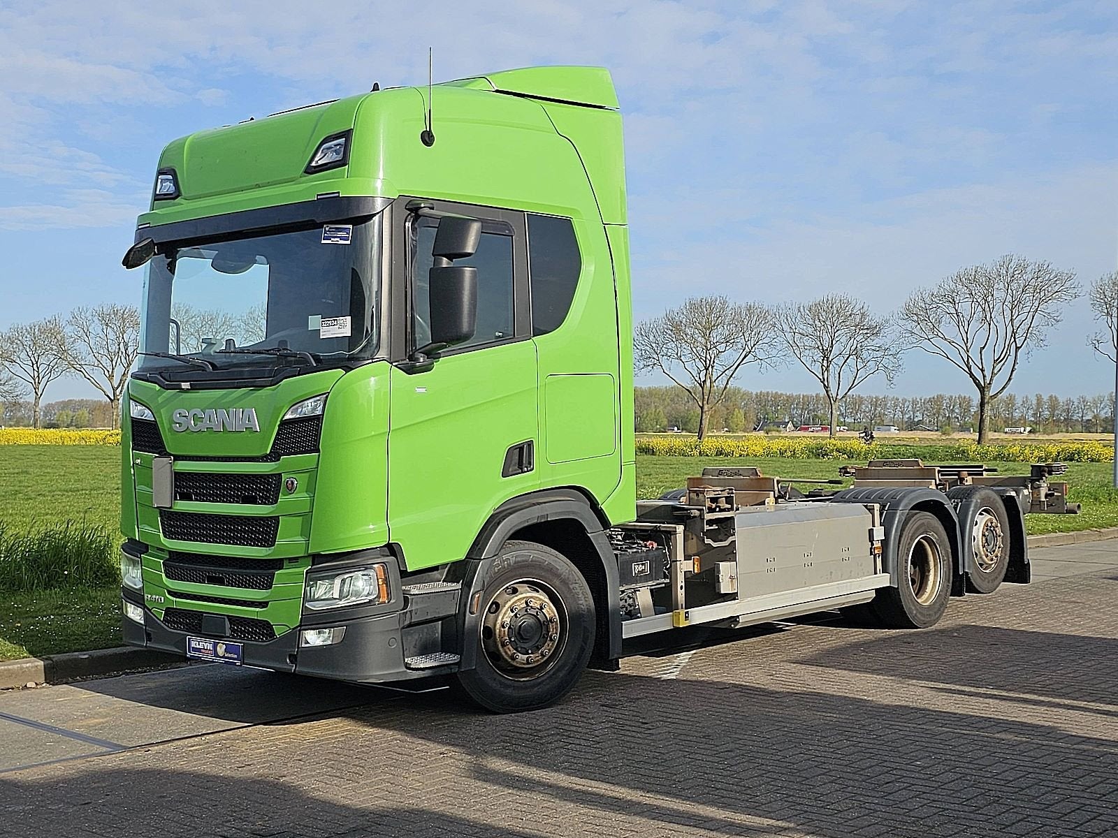SCANIA R410 6x2*4 ret cng gas, Auto's, Vrachtwagens, Automaat, Euro 6, Scania, CNG (Aardgas)