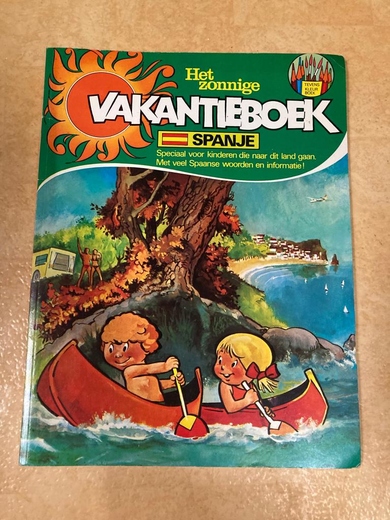 het zonnige vakantieboek Spanje kleurboek Spaanse woordjes, Ophalen of Verzenden, Nieuw, Non-fictie