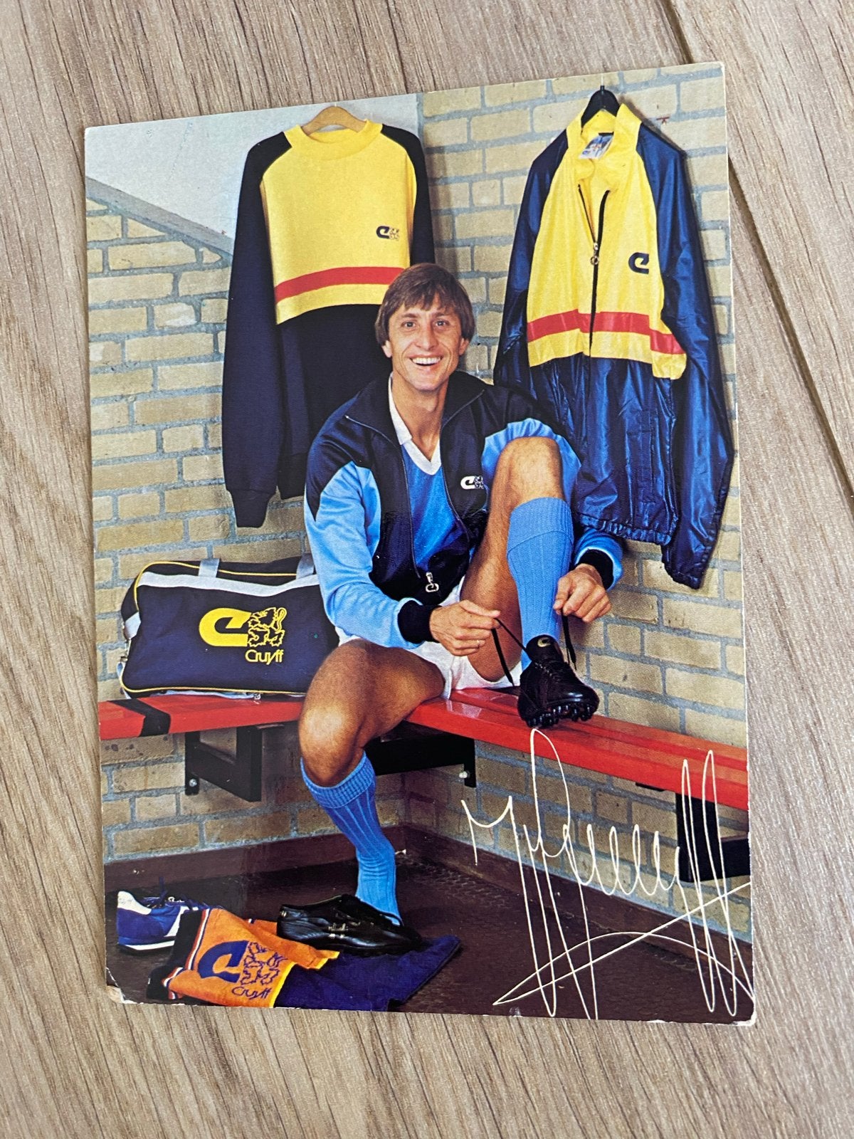 Vintage Cruyff Sportswear Spelerskaart, Ophalen of Verzenden, Gebruikt, Overige sporten, Spelerskaart