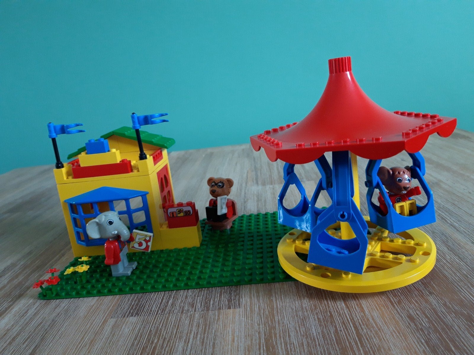 Lego Fabuland 3668 zweefmolen, Kinderen en Baby's, Speelgoed | Duplo en Lego, Ophalen, Compleet, Gebruikt, Overige thema's