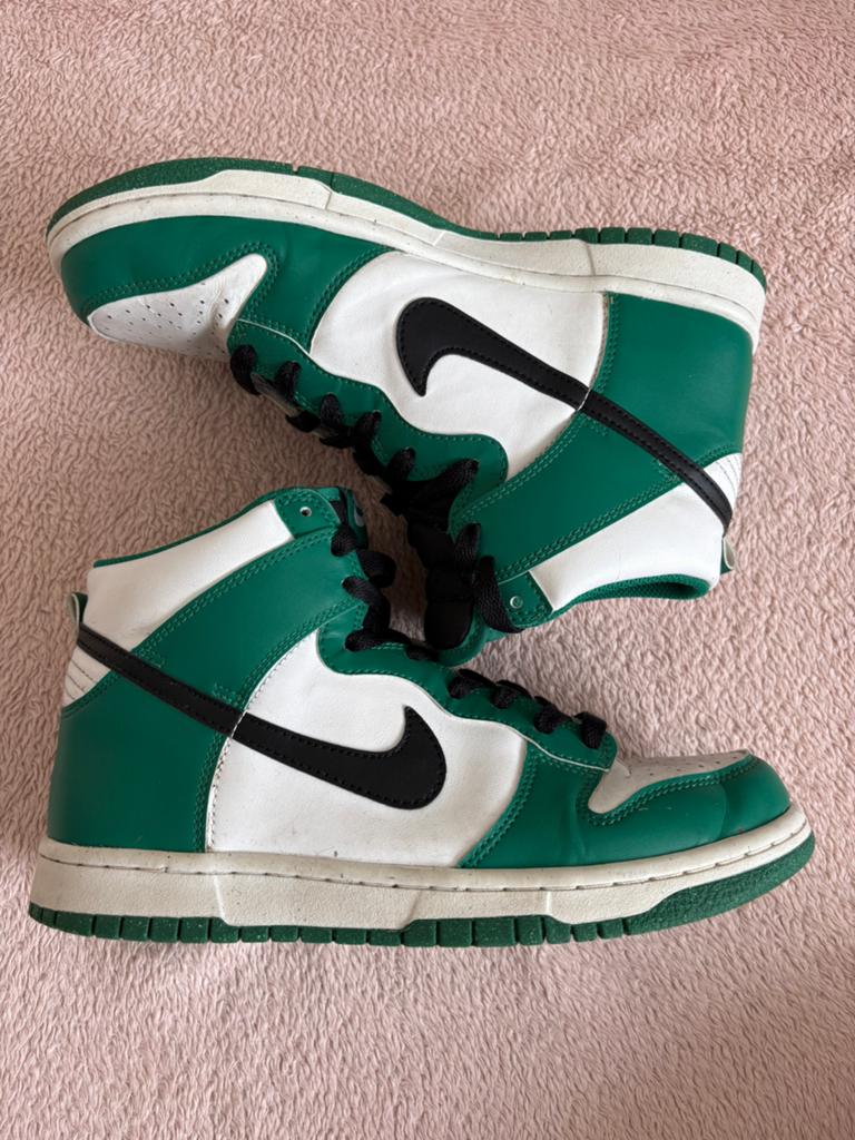Groene nike dunks, Kleding | Dames, Schoenen, Verzenden, Sneakers of Gympen, Gedragen, Groen