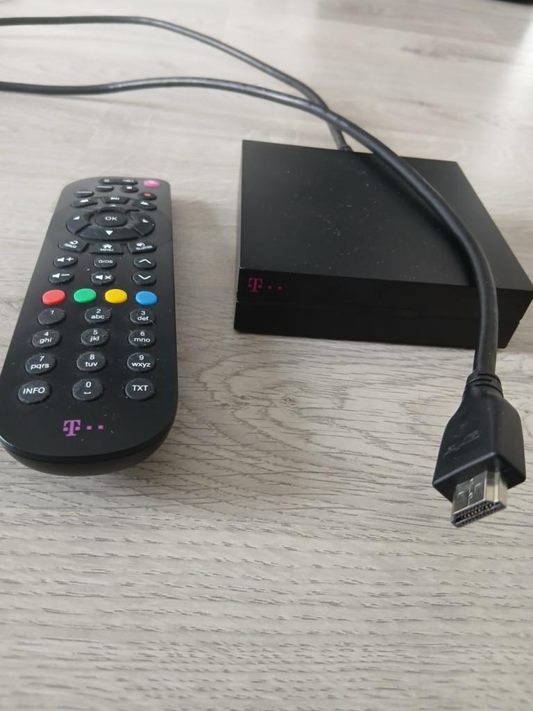 T-Mobile TV Decoder met Afstandsbediening, Ophalen of Verzenden, Gebruikt, Decoder