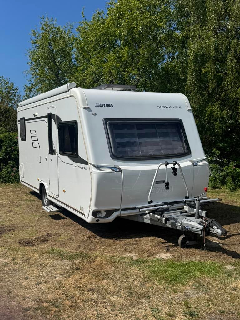 Eriba Nova GL Hymer 465 mover, elek luifel, boiler,voortent, Caravans en Kamperen, Rondzit, Particulier, Luifel, Eriba