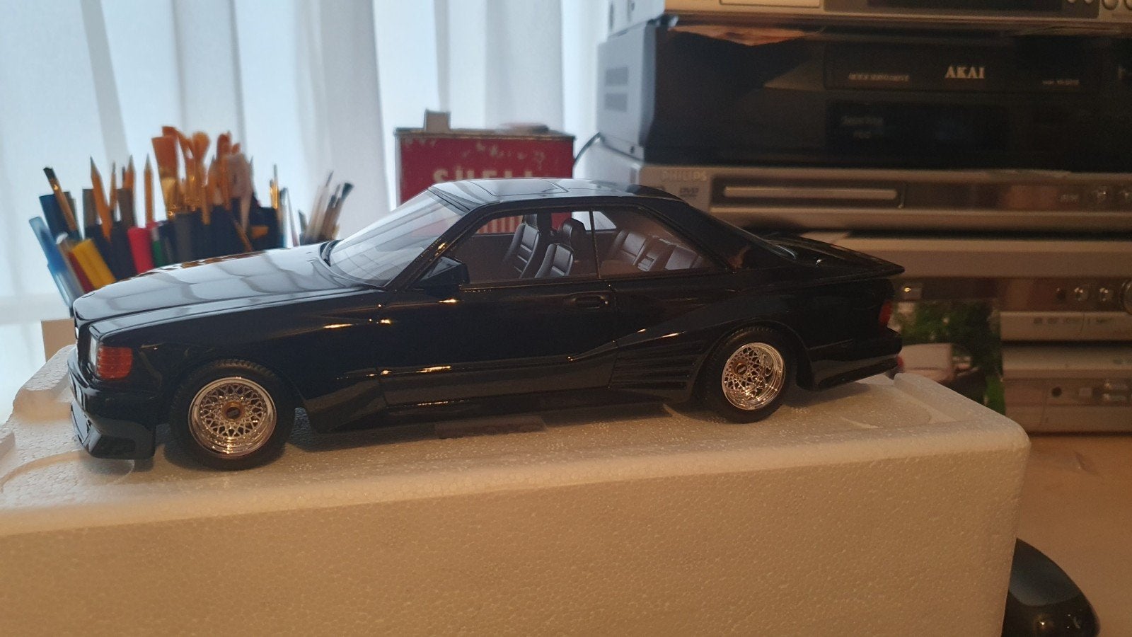 Mercedes 560 SEC Koenig van Otto 1/18 - Nr. 1196/2000, Hobby en Vrije tijd, Ophalen of Verzenden, Nieuw, Auto, OttOMobile