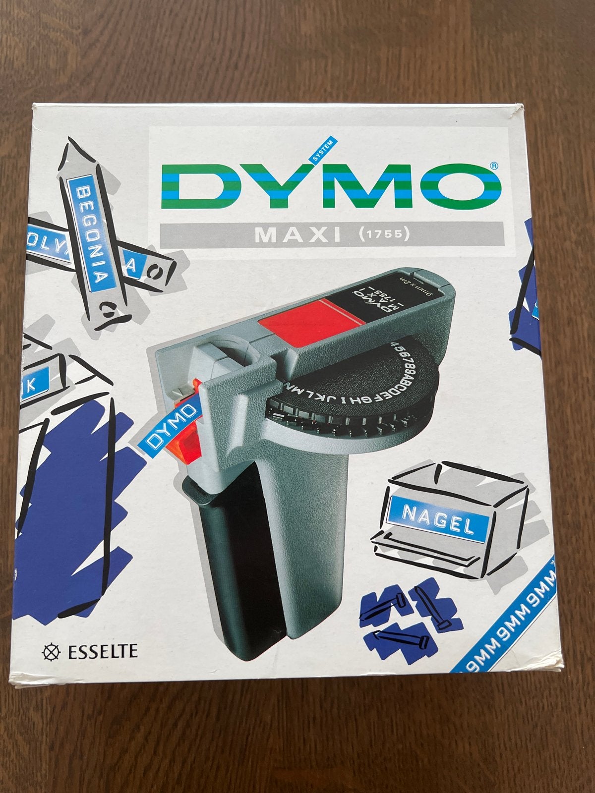 DYMO Maxi (1755) labelmaker met extra tapes, Ophalen of Verzenden, Gebruikt