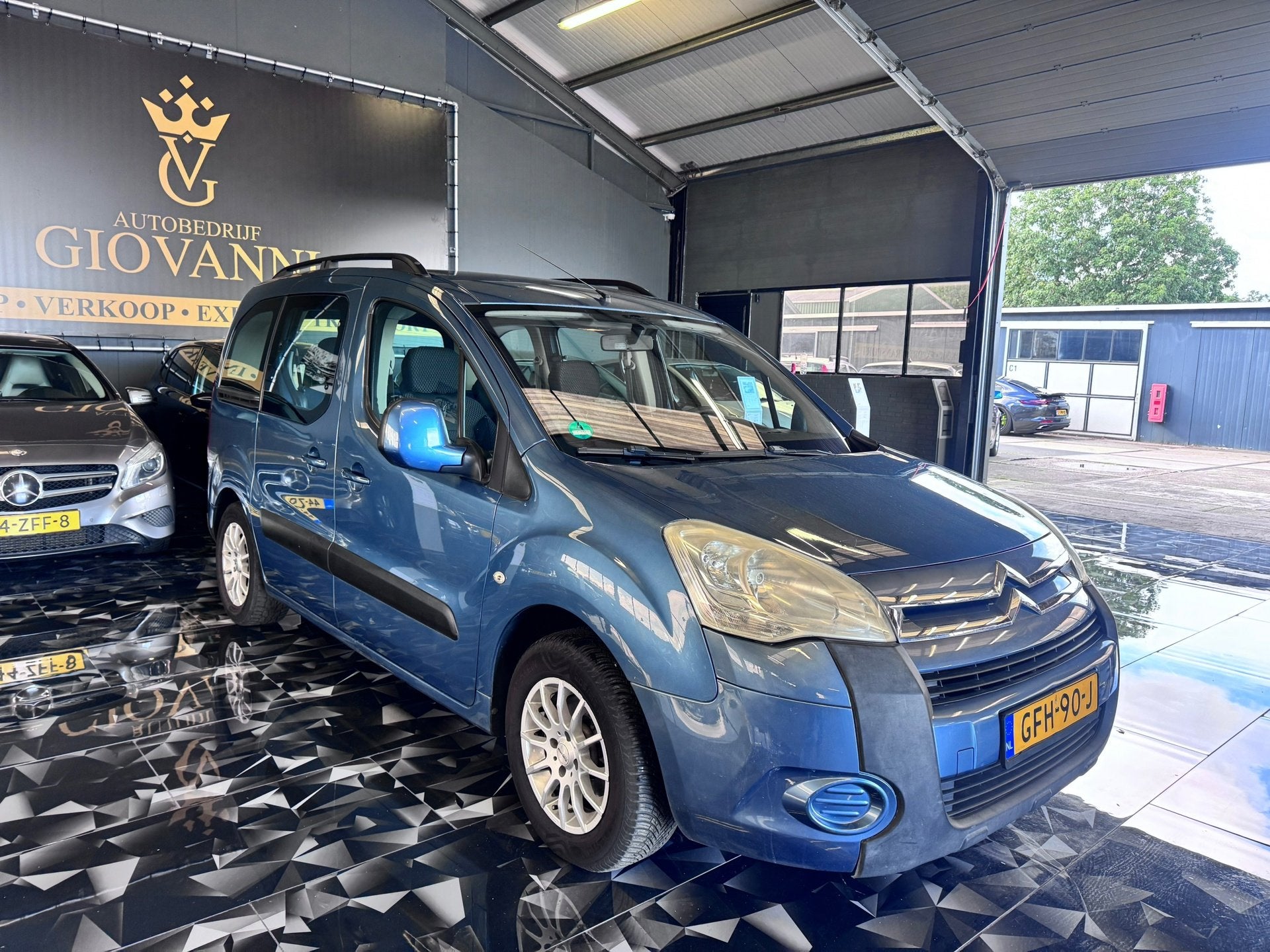 Citroen BERLINGO 1.6-16V Multispace INRUIL MOGELIJK, Auto's, Voorwielaandrijving, 4 cilinders, Blauw, Handgeschakeld