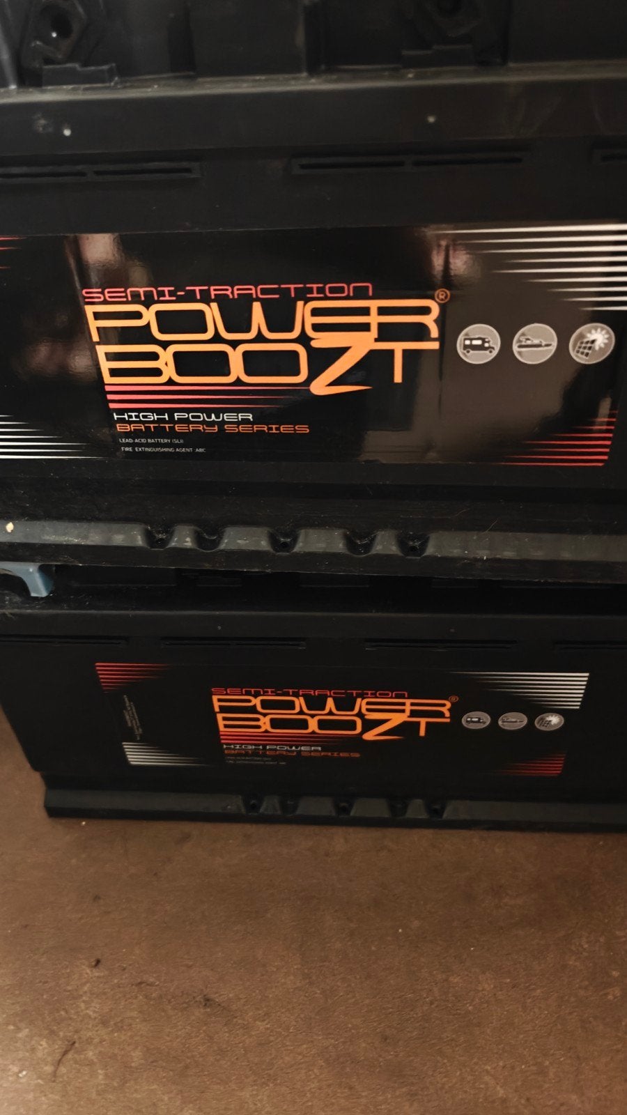 2 X 100 Ah PowerBoozt PB.957.051 Accu, Ophalen