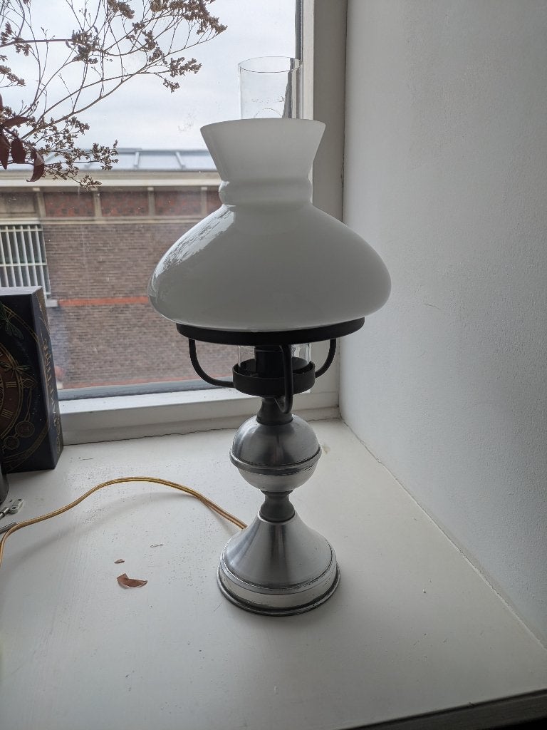 Industrial Style, Metalic Night Lamp, Ophalen, E14 (klein), Zo goed als nieuw, Metaal