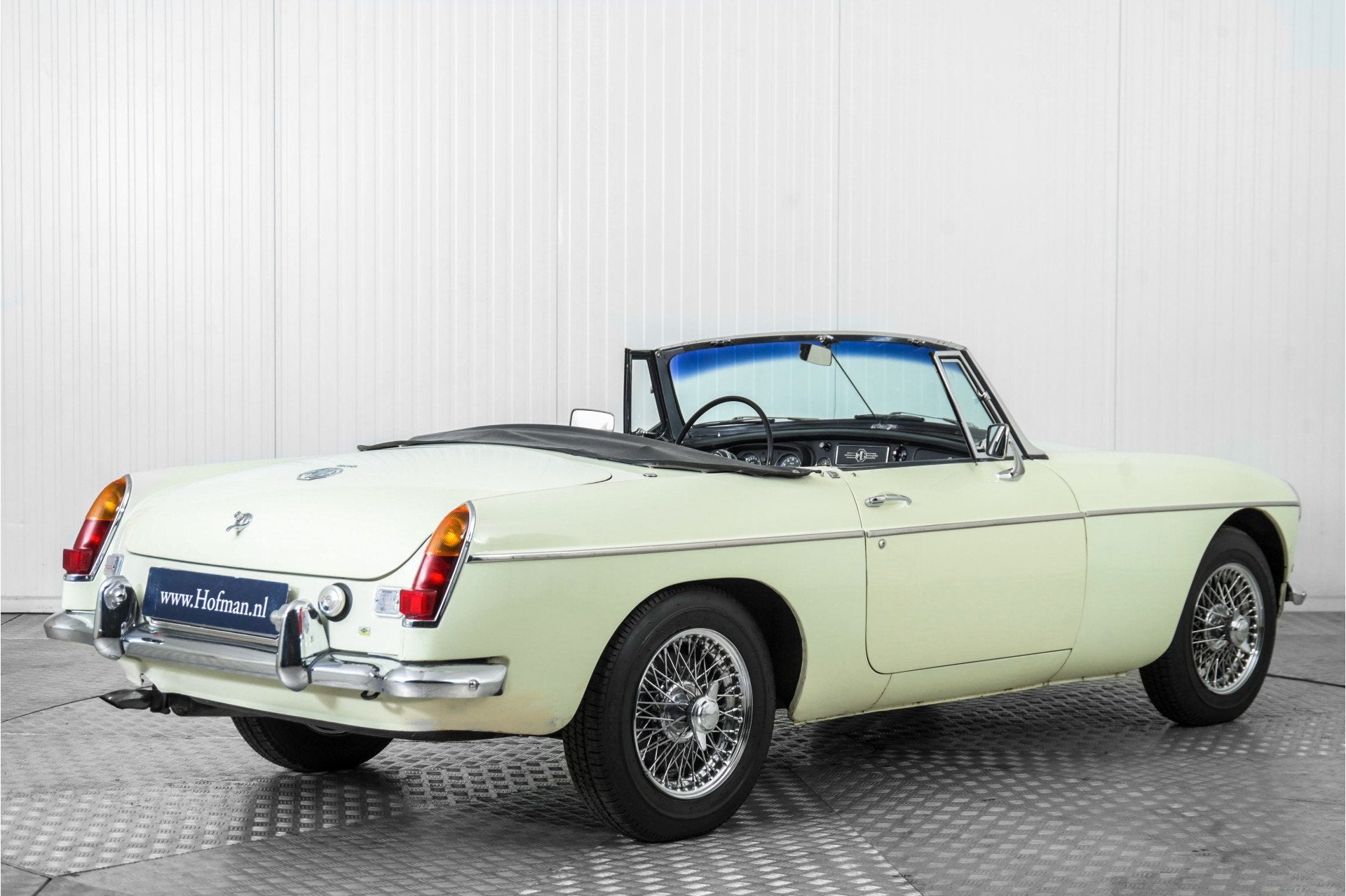 MG B (bj 1968), B, Gebruikt, Cabriolet, Wit