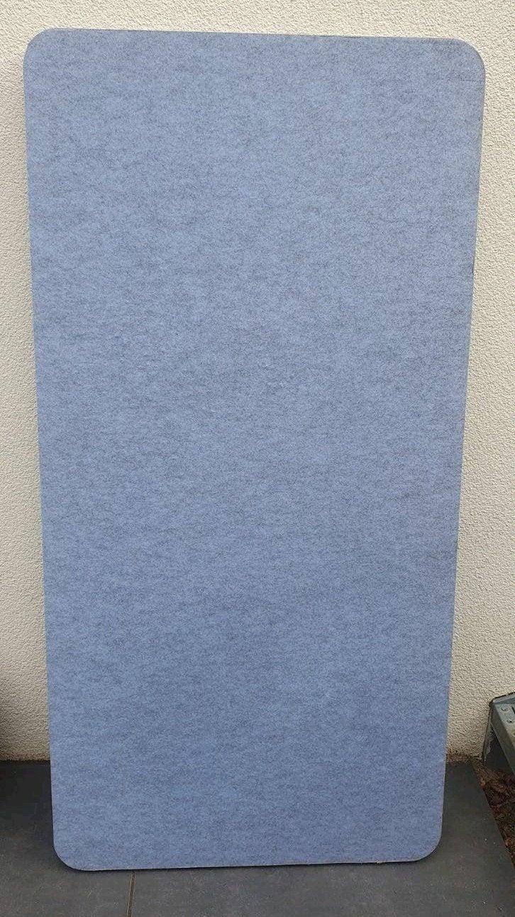 Geluidsisolatie panelen polyesterwol/vilt 120x60x4 cm, Ophalen