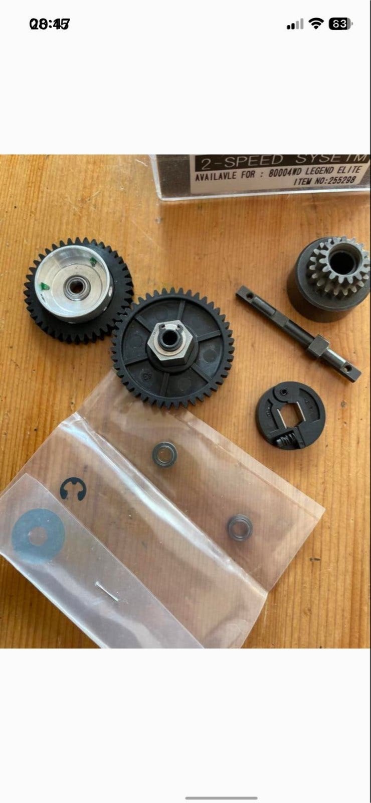 Anderson Racing 2-Speed Systeem voor RC Auto, Ophalen of Verzenden, Nieuw, Overige schalen, Onderdeel