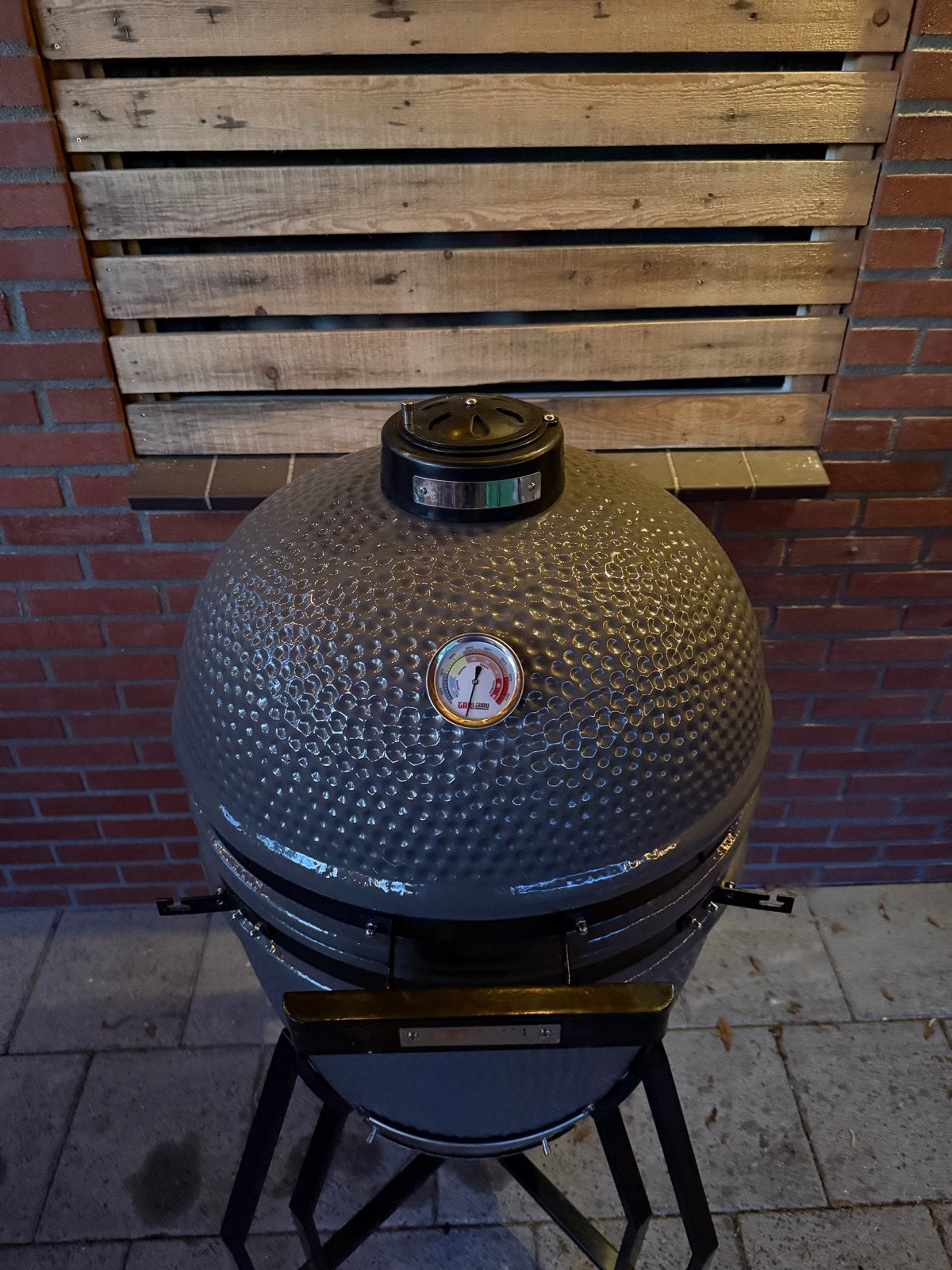 Grill Guru large original Kamado BBQ - Zo goed als nieuw, Ophalen, Zo goed als nieuw, Met accessoires
