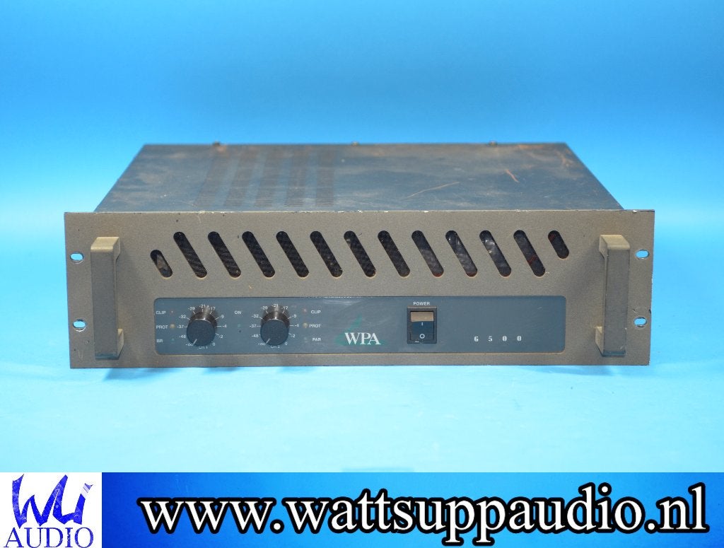 WPA 6500 2 kanaals Professional PA versterker, Overige merken, Gebruikt, ., Ophalen of Verzenden