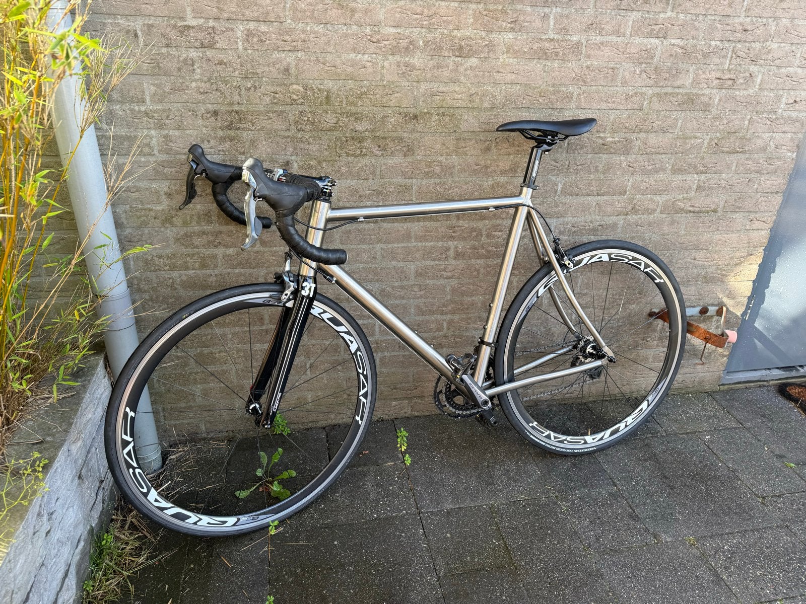 Gilbertson Titanium Racefiets 58cm - Shimano Dura-Ace - Fulc, 28 inch, Gebruikt, 57 tot 61 cm, Meer dan 20 versnellingen