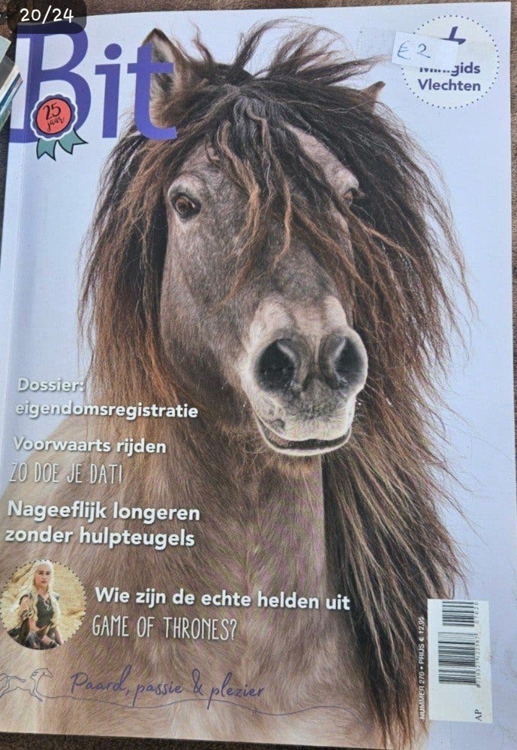 Bit Magazine - Paard, passie & plezier - Game of Thrones, Ophalen of Verzenden