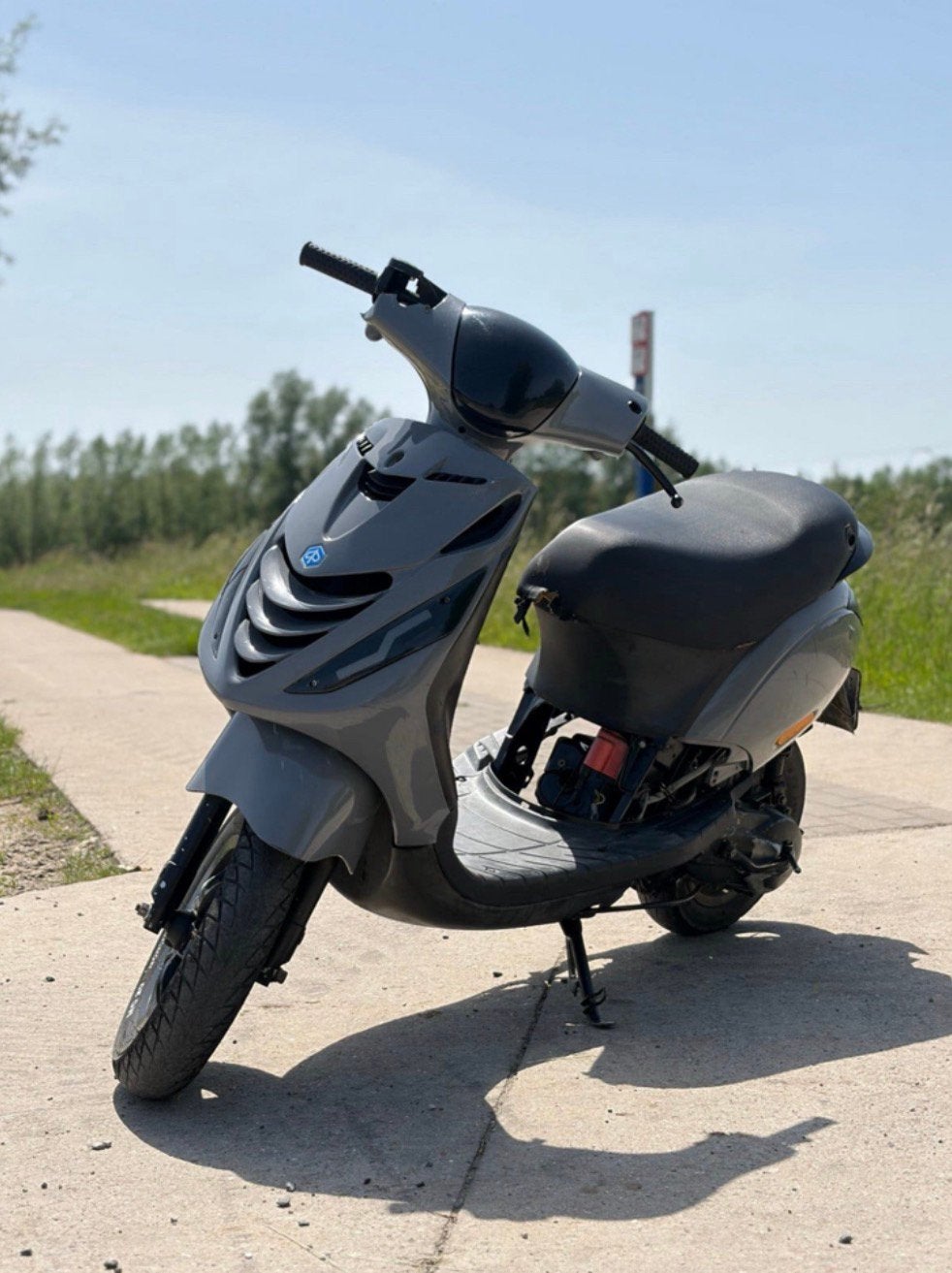 Zip 2 takt 70 cc volledig getuned, Ophalen, Zo goed als nieuw, Tweetakt, Zip