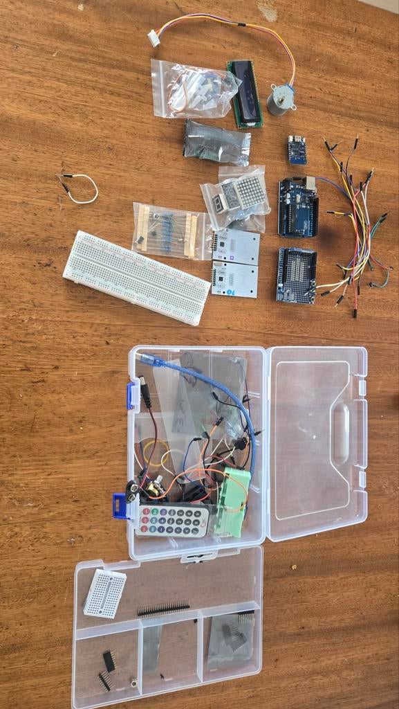 Arduino Uno R3 starter kit met shield en Lolin D1 Mini, Ophalen of Verzenden